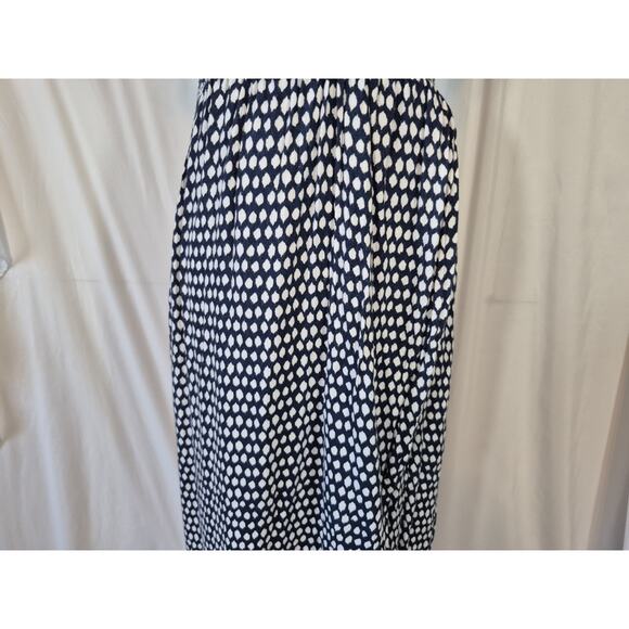 Tiare Hawaii Paradise Navy White Maxi Dress One Size XS S M - Picture 4 of 11